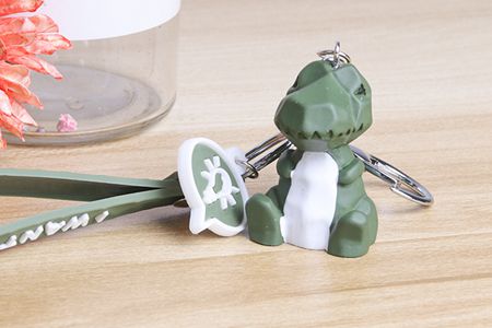 外型心爱的小恐龙白菜
钥匙扣挂件